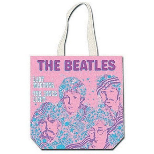 The Beatles Cotton Tote Bag: Lady Madonna (Back Print) - The Beatles - Mercancía - Apple Corps - Accessories - 5055295321663 - 18 de mayo de 2012