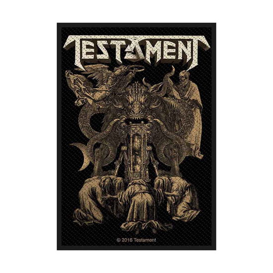 Testament Standard Woven Patch: Demonarchy - Testament - Fanituote - PHD - 5055339773663 - maanantai 19. elokuuta 2019