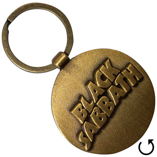 Cover for Black Sabbath · Black Sabbath Keychain: 3D Wavy Logo (Double Sided) (MERCH) (2024)