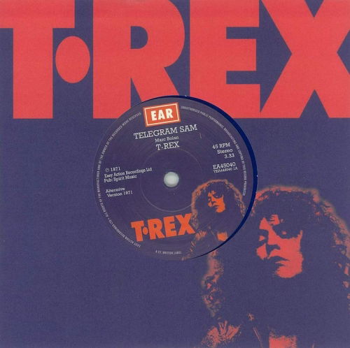 Cover for T Rex · Telegram Sambaby Strange (LP) [Coloured edition] (2019)