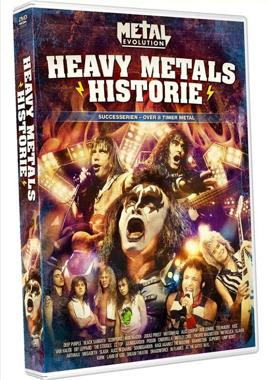 Cover for Dokumentar · Heavy Metals Historie (DVD) (2012)