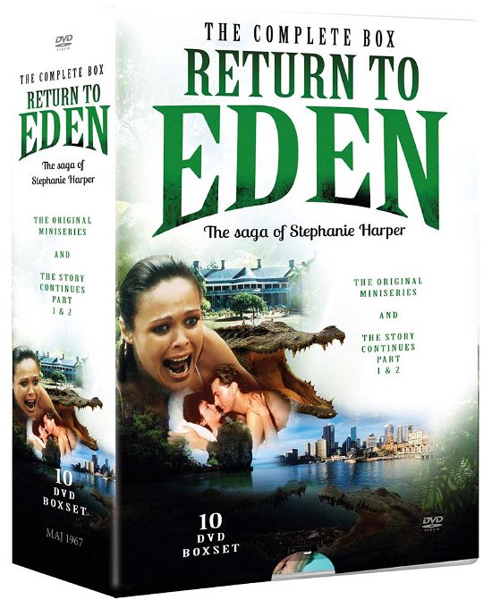 Cover for Return to Eden · Return to Eden - Complete Series (10-dvd) (DVD) (2019)