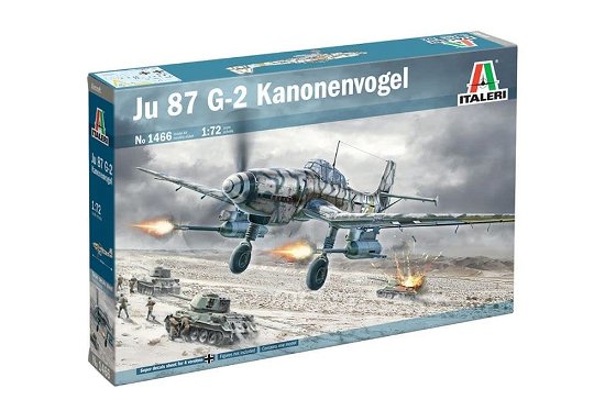 Cover for Italeri · 1/72 Junker Ju-87g-2 Kanonenvogel (2/23) * (Legetøj)
