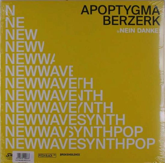 Cover for Apoptygma Berzerk · Nein Danke! (LP) [Coloured edition] (2020)