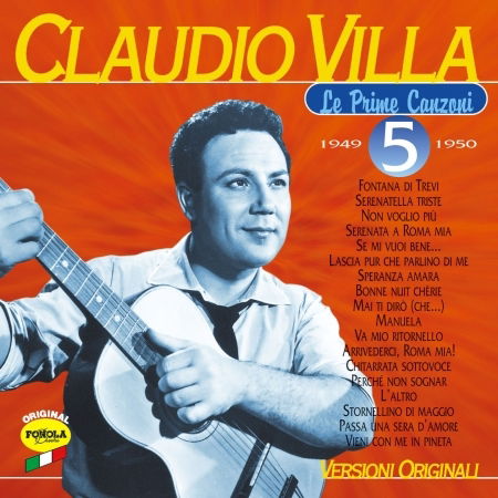 Cover for Villa Claudio · Prime Canzoni V.5 (CD) (2010)