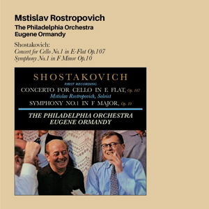 Cover for Mstislav Rostropovich · The Philadelphia Orchestra Eugene Ormandy (CD) (2016)