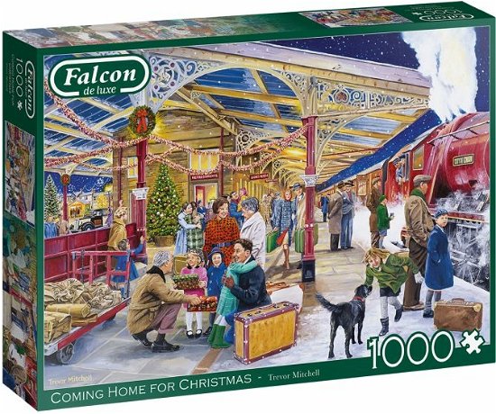 Coming Home For Christmas ( 1000 Pcs ) - Falcon Puzzle - Koopwaar -  - 8710126112663 - 