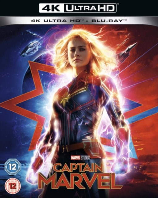 Cover for Captain Marvel (4K Blu-ray) · Captain Marvel (4K UHD Blu-ray) (2019)