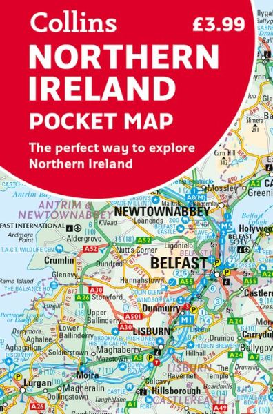 Cover for Collins Maps · Northern Ireland Pocket Map: The Perfect Way to Explore Northern Ireland (Landkarten) (2022)