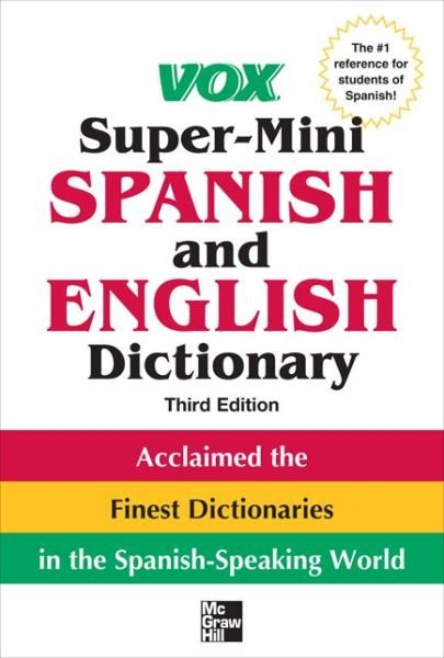 Cover for Vox · Vox Super-Mini Spanish and English Dictionary (Taschenbuch) (2012)