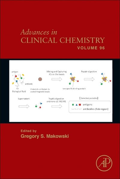Cover for Gregory  S Makowski · Advances in Clinical Chemistry (Hardcover Book) (2020)