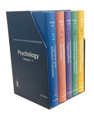 Cover for Psychology Volumes 1-5: ICSSR Research Surveys and Explorations (Hardcover Book) (2019)