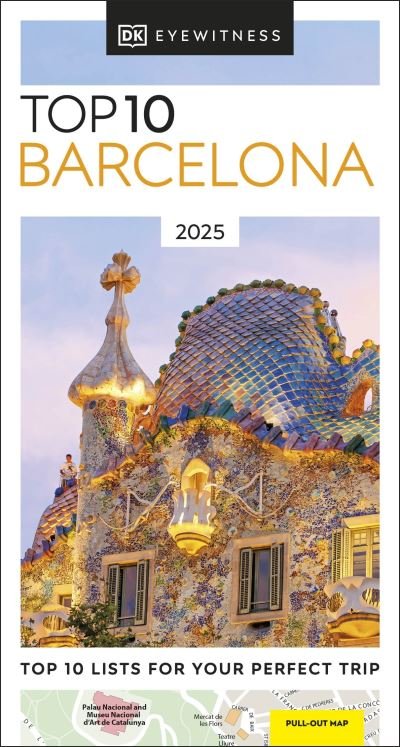 Cover for DK Eyewitness · DK Eyewitness Top 10 Barcelona - Pocket Travel Guide (Pocketbok) (2024)