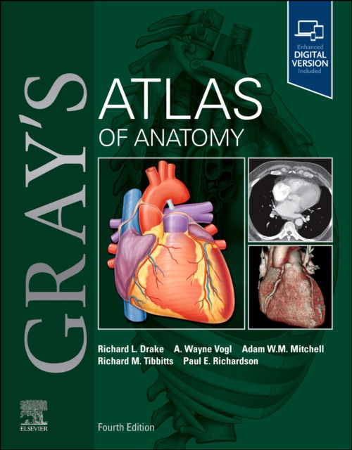 Cover for Drake, Richard L. (Director of Anatomy, Professor of Surgery, Cleveland Clinic Lerner College of Medicine, Case Western Reserve University, Cleveland, Ohio, USA) · Gray's Atlas of Anatomy (Paperback Book) (2025)