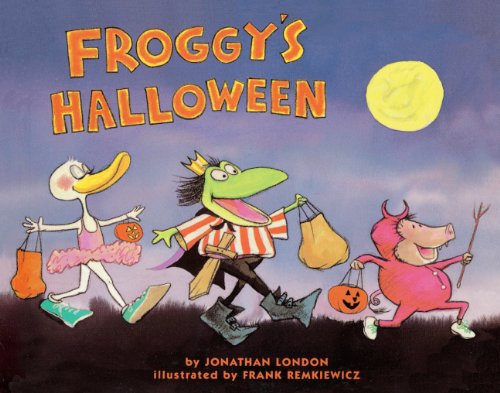 Cover for Jonathan London · Froggy's Halloween (Turtleback School &amp; Library Binding Edition) (Picture Puffins) (Hardcover Book) [Turtleback School &amp; Library Binding edition] (2001)