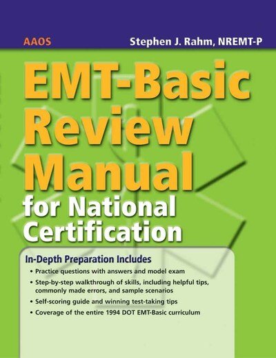 Cover for American Academy of Orthopaedic Surgeons (AAOS) · EMT-Basic Review Manual For National Certification (Paperback Book) (2006)