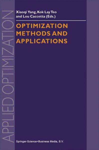 Cover for Yang · Optimization Methods and Applications - Applied Optimization (Hardcover Book) (2001)