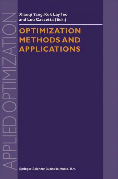 Cover for Yang · Optimization Methods and Applications - Applied Optimization (Inbunden Bok) (2001)