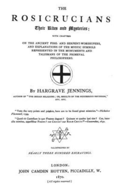 Cover for Hargrave Jennings · The Rosicrucians (Taschenbuch) (2013)