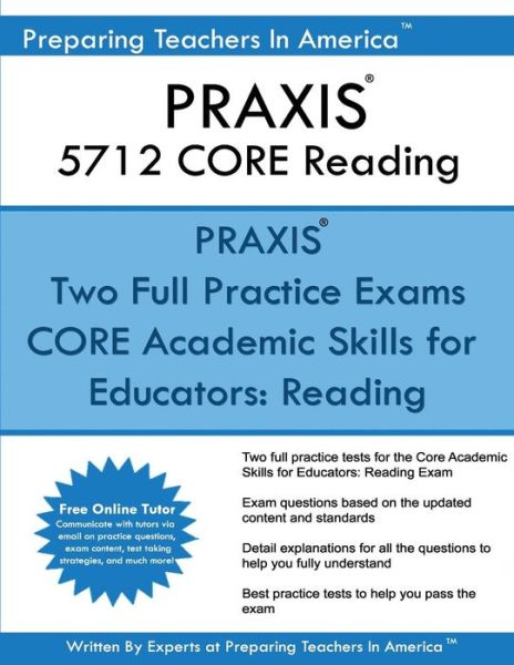 Cover for Preparing Teachers in America · PRAXIS 5712 CORE Reading (Paperback Book) (2017)