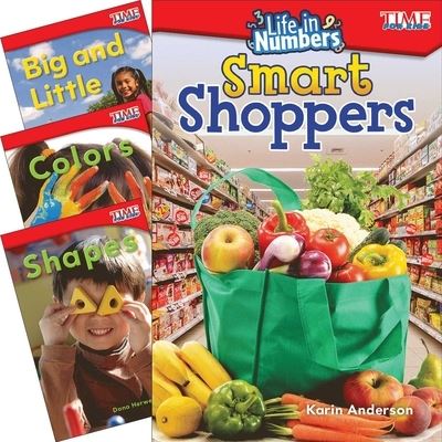 Time for Kids Math Grade 1: 4-Book Set - Teacher Created Materials - Books - Teacher Created Materials - 9781643359663 - June 26, 2018