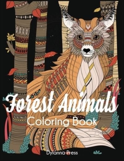 Cover for Dylanna Press · Forest Animals Coloring Book (Paperback Book) (2020)