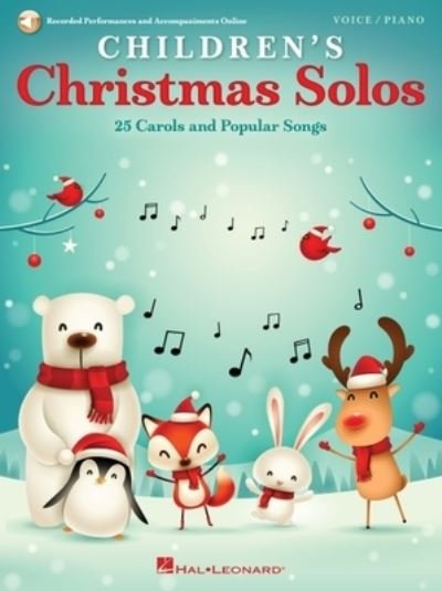 Cover for Hal Leonard Corp. · Children&amp;apos; s Christmas Solos - Book / audio (N/A) (2021)