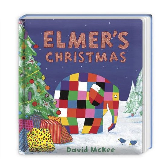 Cover for David McKee · Elmer's Christmas: Board Book (Kartongbok) (2016)