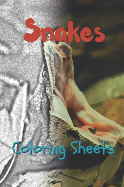 Snake Coloring Sheets - Julian Smith - Books - INDEPENDENTLY PUBLISHED - 9781797630663 - February 20, 2019