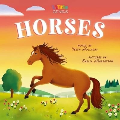 Cover for Teesh Holladay · Little Genius Horses - Little Genius (Tavlebog) (2022)