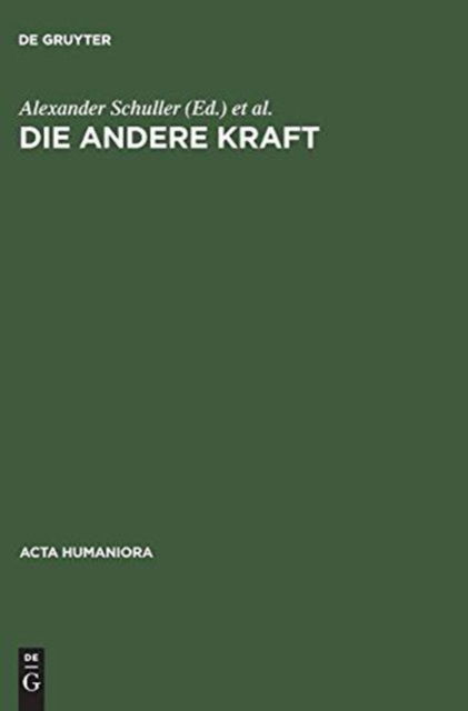 Cover for Die Andere Kraft (Hardcover Book) (1993)