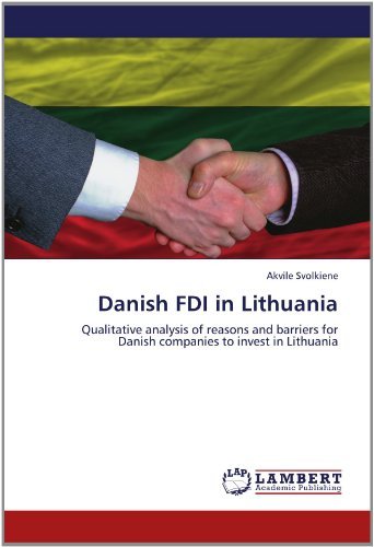 Cover for Akvile Svolkiene · Danish Fdi in Lithuania: Qualitative Analysis of Reasons and Barriers for Danish Companies to Invest in Lithuania (Pocketbok) (2012)