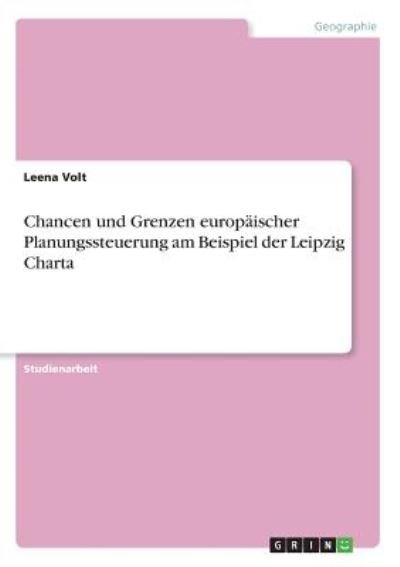 Cover for Volt · Chancen und Grenzen europäischer P (Book)
