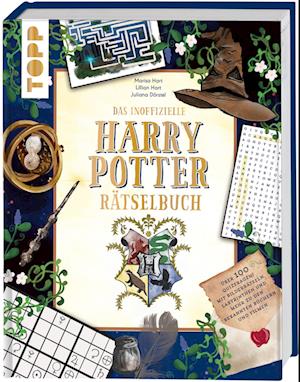 Cover for Marisa Hart · Das inoffizielle Harry Potter-Rätselbuch. Über 100 Quizfragen, Bilderrätsel, Labyrinthe und mehr zu den bekannten Büchern und Filmen (Bok) (2024)