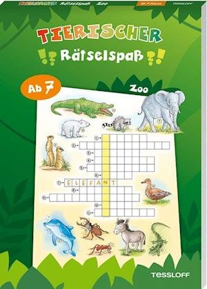 Cover for Stefan Lohr · Tierischer Rätselspaß. Zoo (Buch) (2022)