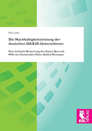 Cover for Marc Jizba · Die Nachhaltigkeitsleistung der deutschen DAX30-Unternehmen (Paperback Book) (2014)