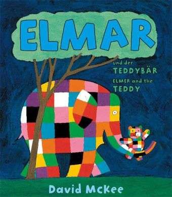 Cover for McKee · Elmar und der Teddybär,Dt.-Engl. (Bok)