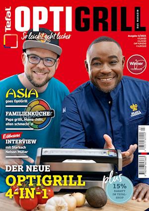OptiGrill Magazin: So leicht geht lecker. Der neue OptiGrill 4-in-1. Mit Starkoch Nelson Müller und Benni Hetterich "Der OptiGriller" - Heel Verlag - Books - Heel - 9783966647663 - October 27, 2023