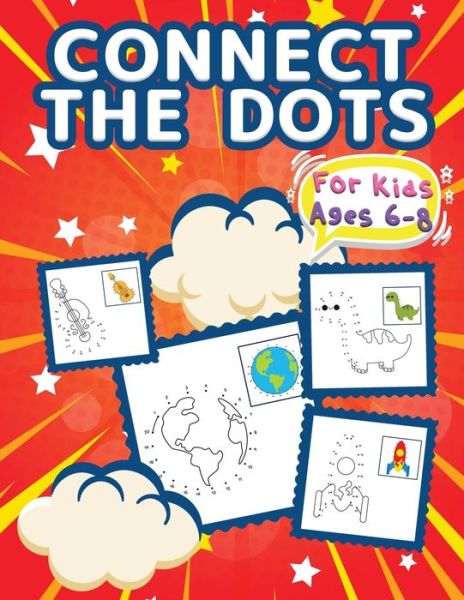 Cover for Booksly Artpress · Connect The Dots For Kids Ages 6-8 (Paperback Book) (2021)