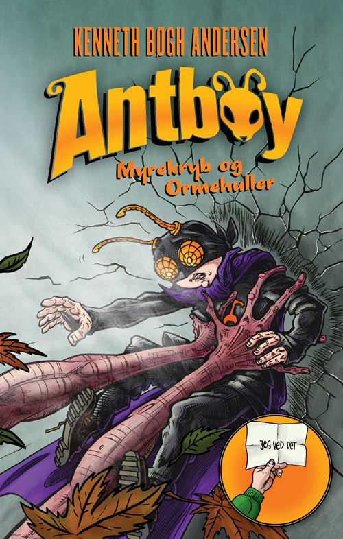 Cover for Kenneth Bøgh Andersen · Antboy: Antboy 7 - Myrekryb og ormehuller (Hæftet bog) [1. udgave] (2020)