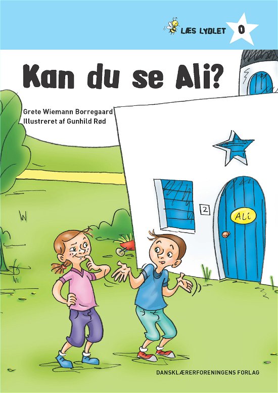 Cover for Grete Wiemann Borregaard · Læs lydlet. 0 - blå: Kan du se Ali? (Sewn Spine Book) [1º edição] (2016)