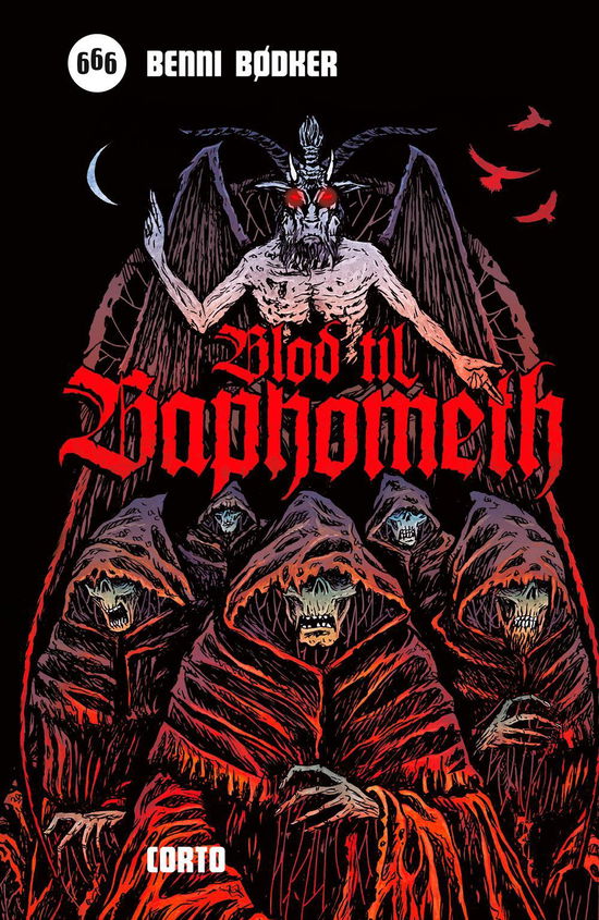 Cover for Benni Bødker · 666: Blod til Baphometh (Innbunden bok) [1. utgave] (2016)