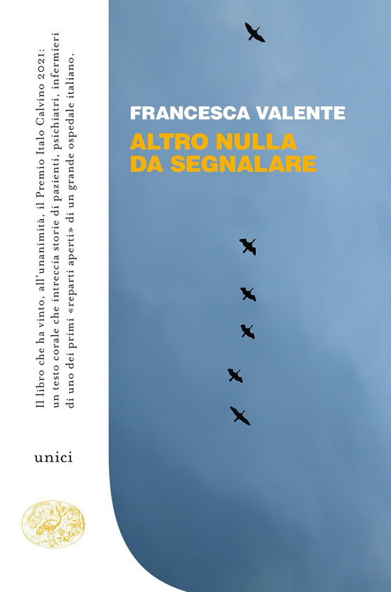 Cover for Francesca Valente · Altro Nulla Da Segnalare (Book)