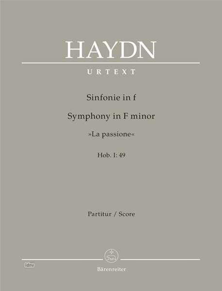Cover for Haydn · Sinfonie Nr. 49,Pt.BA10973 (Buch)