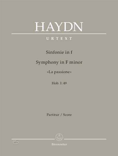 Cover for Haydn · Sinfonie Nr. 49,Pt.BA10973 (Buch)