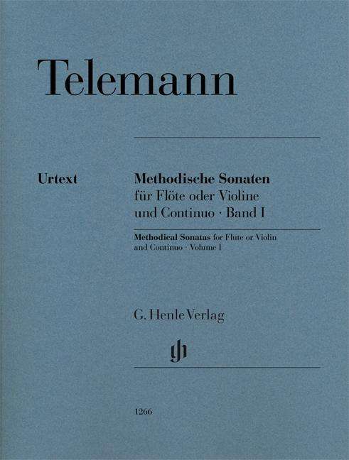 Cover for Telemann · Methodische Sonaten für Flöte (Bog)