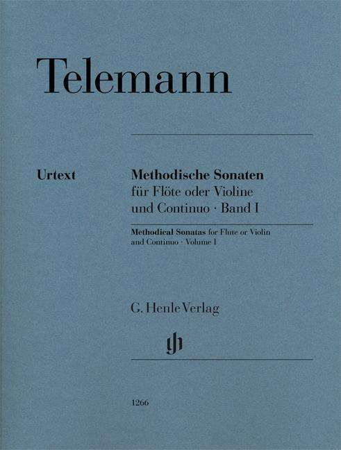 Methodische Sonaten für Flöte - Telemann - Libros -  - 9790201812663 - 