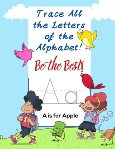 Cover for DV Depp · Trace All The Letters Of The Alphabet! (Paperback Bog) (2020)