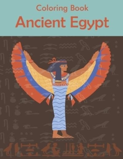Cover for Dip Publications · Ancient Egypt Coloring Book (Paperback Bog) (2021)
