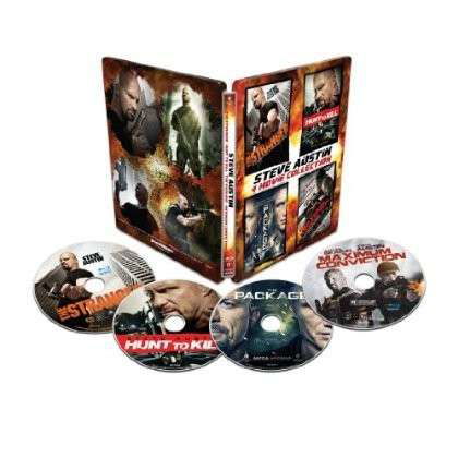 Cover for Steve Austin 4-pack (Blu-ray) (2014)